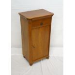 CONTINENTAL STAINED PINE BEDSIDE CUPBOAR