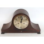 ENGLISH OAK CASED MANTLE CLOCK