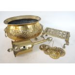 SELECTION OF BRASSWARE