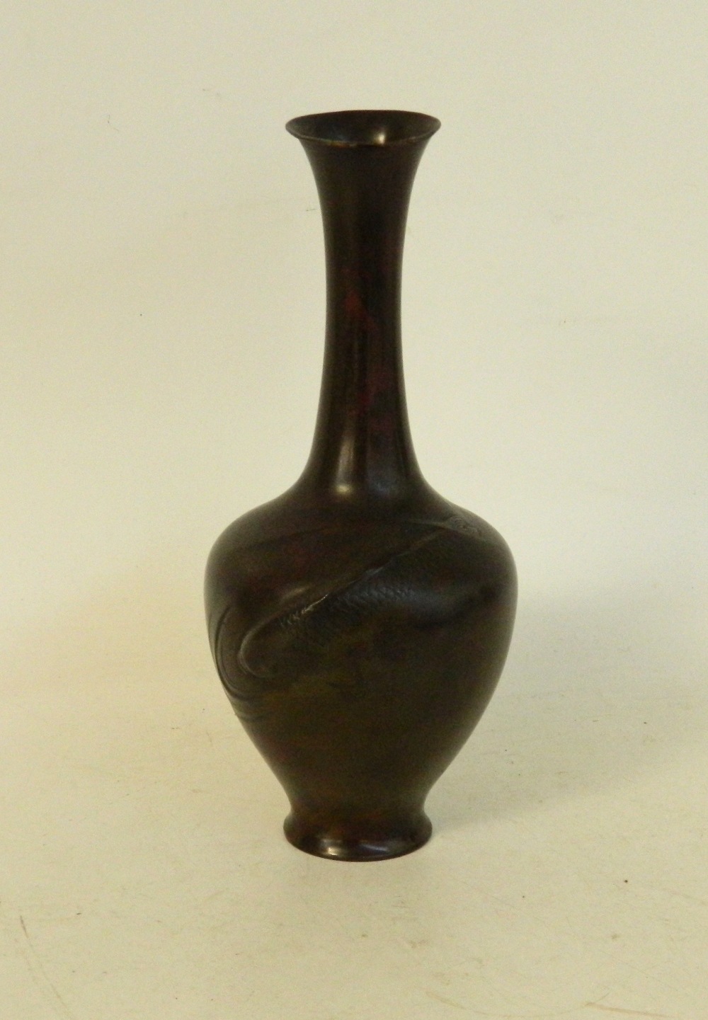 JAPANESE BRONZE VASE