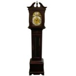 MAHOGANY LONGCASE CLOCK