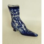 VICTORIAN CERAMIC LADY'S BOOT