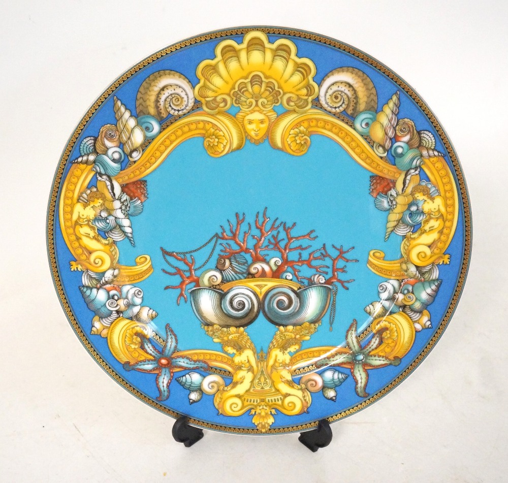 VERSACE PORCELAIN WALL PLATE