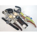 SELECTION OF LADIES AND GENTLEMEN'S WRISTWATCHES
including Casio, Storm, Pulsar, Tissot, Swatch,