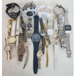 SELECTION OF LADIES AND GENTLEMEN'S WRISTWATCHES
including Pulsar, Swatch, Citizen, G-Shock,