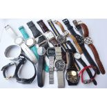 SELECTION OF LADIES AND GENTLEMEN'S WRISTWATCHES
including Pulsar, Casio, Timex, Romanson, Swatch,