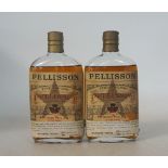 2 HALF BOTTLES PELLISSON COGNAC - 1940'S - EARLY 50'S
2 rare half bottles of pellisson Pere & Co.