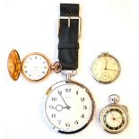 VINTAGE 'SMITHS' GOLIATH POCKET WATCH
with hanging strap,