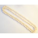 WHITE PEARL NECKLACE
approximately 120cm long