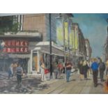 CLAUDE DAVIDSON
Henry Street Dublin
Oil on Board 
Signed Lower Right
A Pair
44cm x 60cm