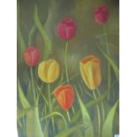 TRISKELL
Still Life Tulips
Oil on Canvas
Signed Lower Left
90cm x 70cm