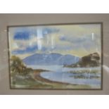 B BOHAN
Mountain Lake Scene
Watercolour
Signed Lower Right
23cm (h) x 34cm (w)