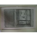 HECTOR MACDONNELL
La Boutique Du Boucher
Pencil Drawing on Board
Signed Lower Right
Inscribed on