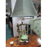 THREE FIGURAL TABLE LAMPS