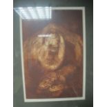 PATRICK HICKEY 
Dublin Zoo Orangutan
Etching 
Limited Edition 3/20
Signed in the Margin
60cm x 45cm