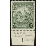 Barbados. 1938-47 definitives, a substantial collection on Lindner stock pages, a fine range of