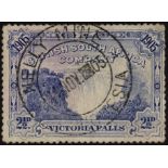 Rhodesia. 1905 British Association Visit and Opening of the Victoria Falls Bridge issue. 2½d used