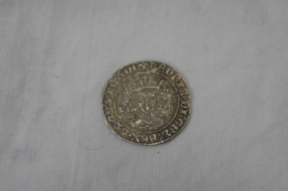 1422 - 66 Henry VI silver groat, annulet issue Calais circa 1423