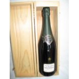 1990 vintage bottle of Bollinger Champagne, cased