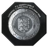 Trophy From the 1988 F.A. Charity Shield Football Contest -- Awarded to Player of the Liverpool Club