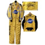 Kyle Busch Race-Worn & Signed Firesuit -- Worn at 2 NASCAR Sprint Cup Series Races in 2011 Kyle