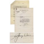 Baseball Hall of Famer George Weiss Typed Letter Signed to West Coast Scout Joe Devine George