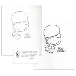 Three Mort Walker signed ''Beetle Bailey'' drawings. Walker, who has been drawing the comic strip