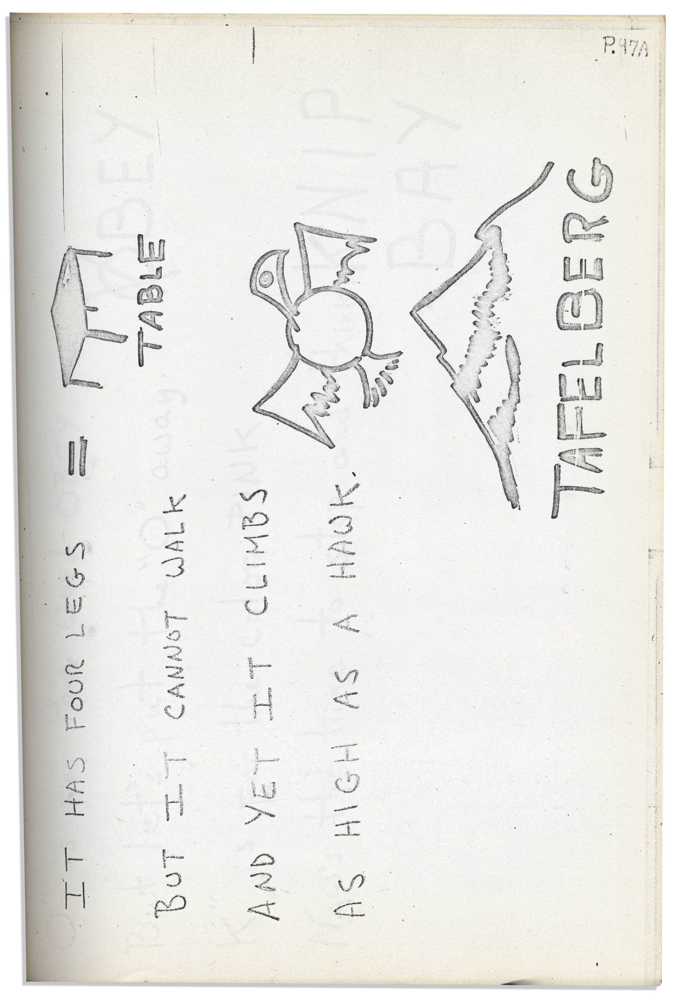 Bob Keeshan's own script for the special, ''Captain Kangaroo's Curacao Caper'' or ''The Missing - Image 3 of 5