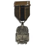 Ornate medal from a 1930's Hollywood event. Interesting medal from an unknown event bears the date