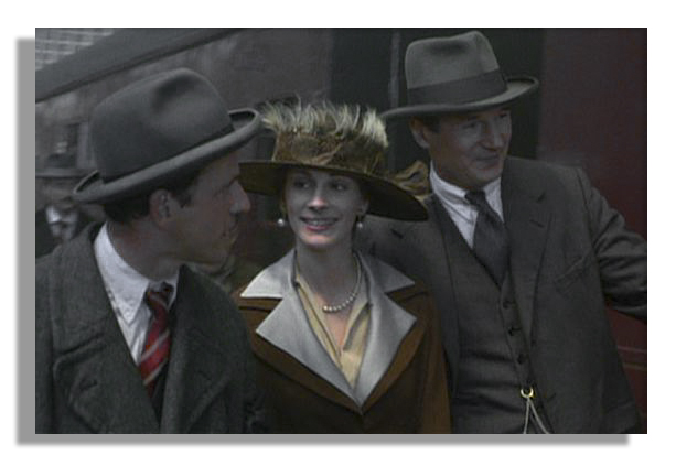 Julia Roberts screen-worn hat from the 1996 historical biopic, ''Michael Collins''. Roberts stars as - Image 2 of 4