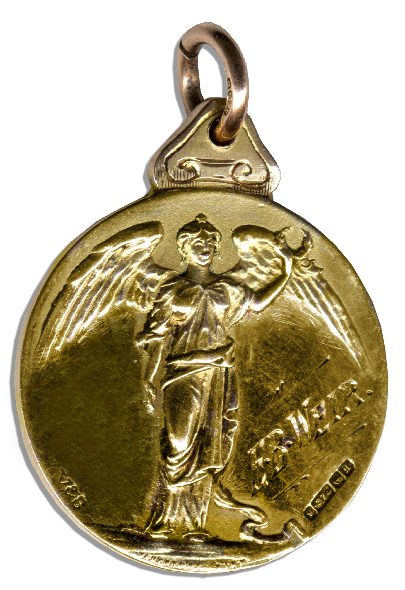 Scottish Football Alliance winner's gold medal for the Reserve League's Rangers, from the 1931- - Image 3 of 3