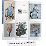 Art, Art Autographs, Comic Art & Photography Norman Rockwell Signed Copy of ''Norman Rockwell Artist