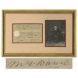 Presidential & Political Memorabilia & Autographs Martin Van Buren Document Signed Martin Van