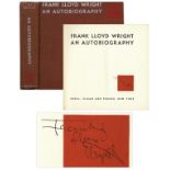 Art, Art Autographs, Comic Art & Photography Frank Lloyd Wright Signed Copy of ''Frank Lloyd Wright: