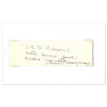 Literary, Rare Books & Authors Autographs Ernest Hemingway Signature -- With PSA/DNA COA Ernest