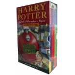 Literary, Rare Books & Authors Autographs Boxed Set of First Three ''Harry Potter'' Books by J.K.