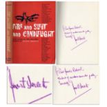 Literary, Rare Books & Authors Autographs Rare Signed First Edition of ''Fire & Sleet &