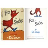 Literary, Rare Books & Authors Autographs ''Fox in Socks'' by Dr. Seuss -- First Edition in