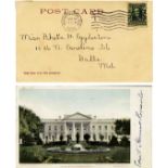 Presidential & Political Memorabilia & Autographs First Lady Edith Roosevelt Signed 1904 White House