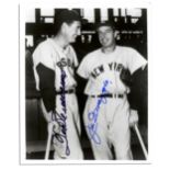 Baseball Memorabilia Joe DiMaggio and Ted Williams 8'' x 10'' Signed Photo -- With PSA/DNA COA