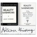 Literary, Rare Books & Authors Autographs Allen Ginsberg Signed ''Reality Sandwiches 1953-60'' Allen