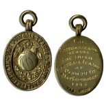 Football League Silver-Gilt Medal From the Representative Match With Irish Football League in 1966