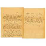 Dwight Eisenhower 1945 Autograph Letter Signed -- ''...A...parade of visitors...Just spent an hour