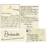 Princess Diana Autograph Letter Signed in 1991 -- Addressed to the Mother of First Pilot Killed in