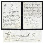 King George V Autograph Letter Signed From the First Year of His Reign King George V autograph