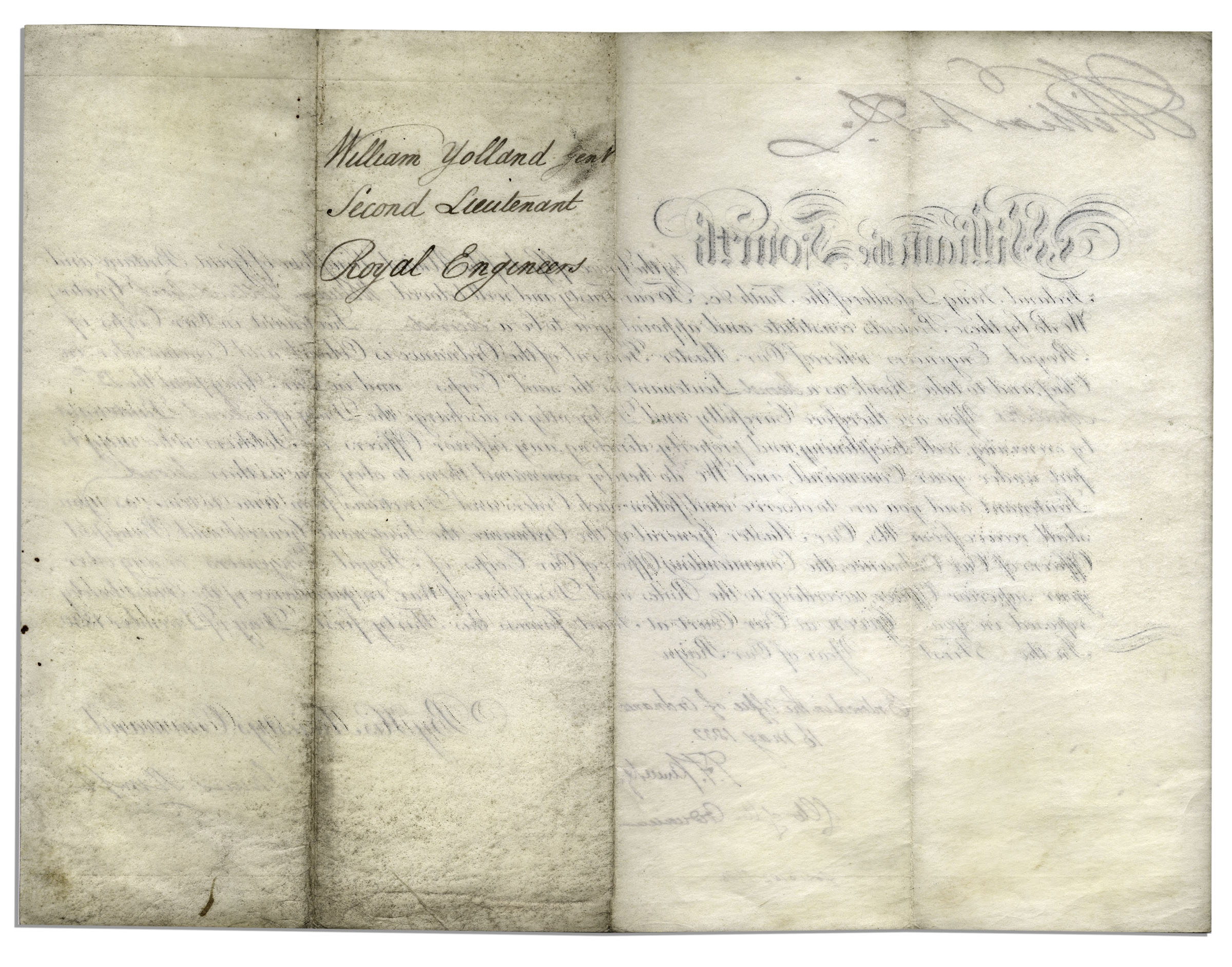 King William IV Document Signed During the First Few Months of His Reign in 1830 King William IV - Image 3 of 3