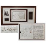 John Adams Autograph Letter Signed -- Exceptional Content During War of 1812: ''It is of no other