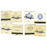 President Dwight D. Eisenhower Matchbooks Flown Aboard His Presidential Airplane Four fully intact