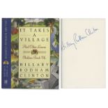 Hillary Clinton Signed ''It Takes a Village'' -- Near Fine Hillary Clinton signed copy of her