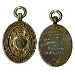 1964 Football League Medal From the Representative Match With the Italian Football League in 1964